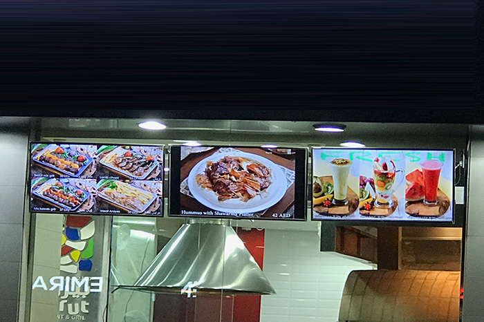 Digital Menu Board Faisalabad